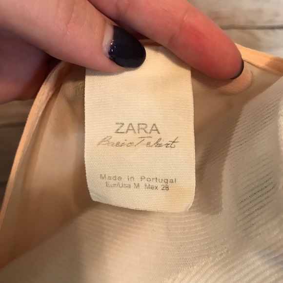 Zara knit tunic top light pink - Picture 4 of 4